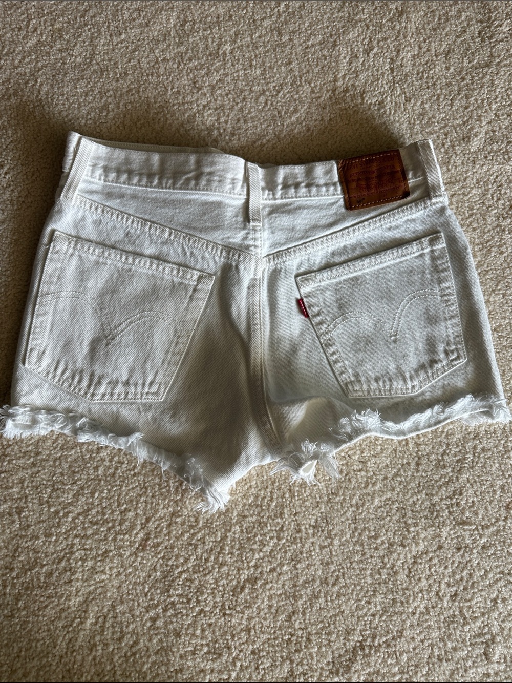 Levi's Women's Denim Cutoff Shorts - Light Wash, Medium Wash, Black, White - Picture 5 of 16